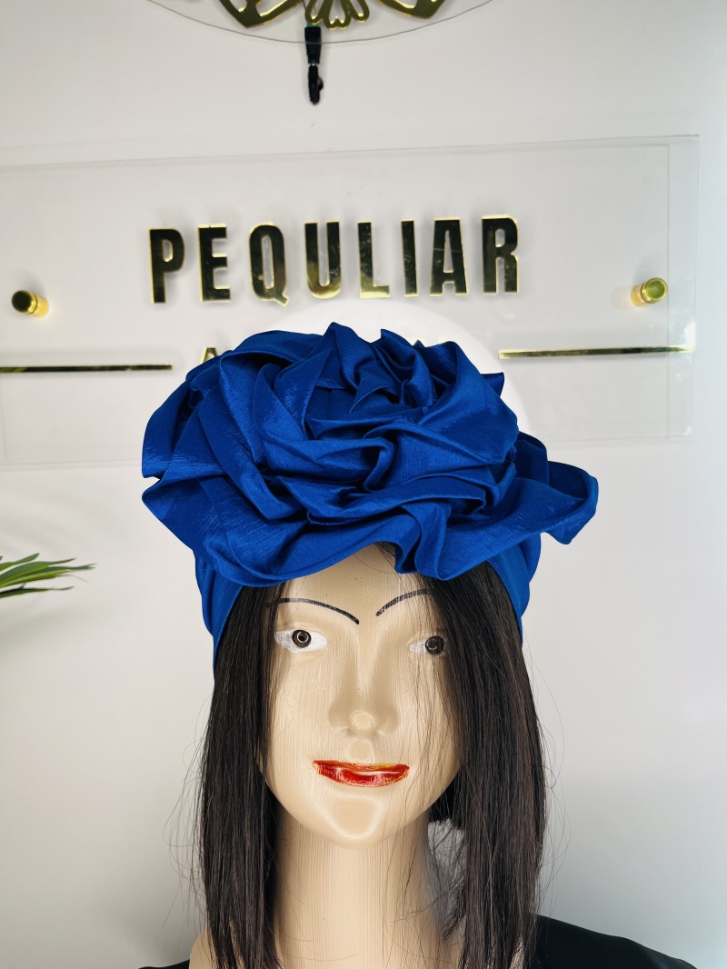 Royal Elegance Turban Hat
