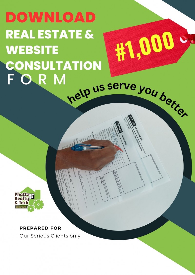 1k Consultation (Realty Service or Website Service)