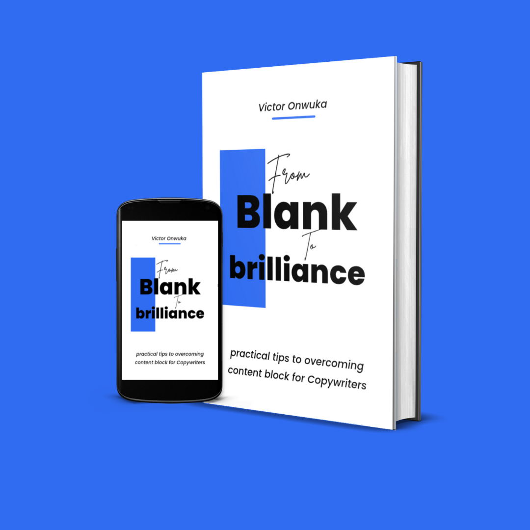 From Blank to Brilliance: practical tips to overcoming content block as a Copywriter.