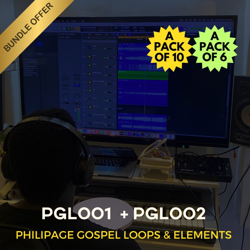 PGL001 & PGL002: Easy Worship + Mid-Tempo (Bundle Loops)