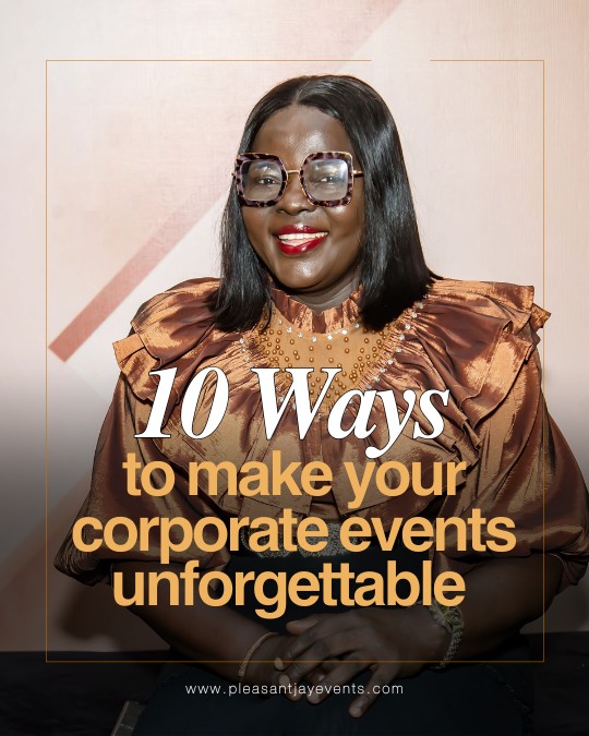 EVENT DAY CHECKLIST For Successful Corporate Events
