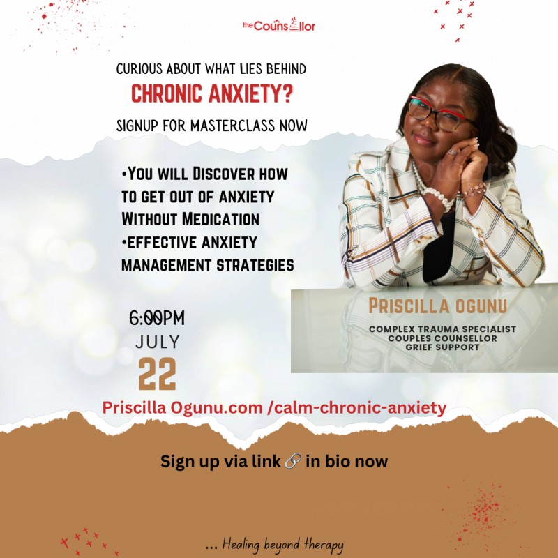 Control Anxiety Immersive Course