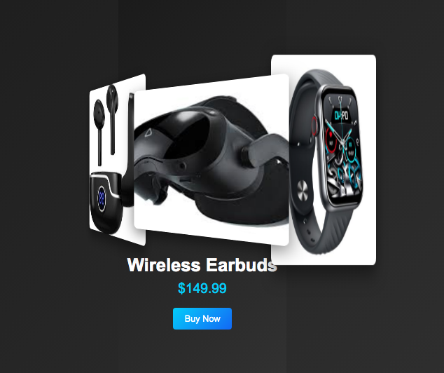 3D Interactive Product Showcase