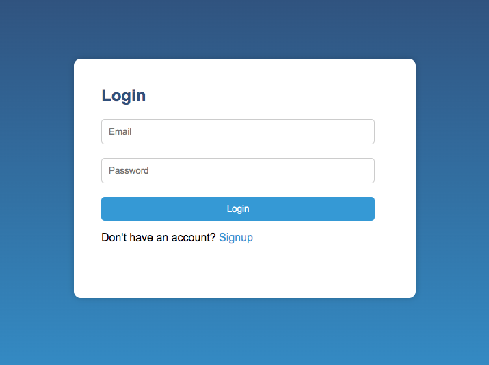 FlipAuth LOGIN/SIGNUP