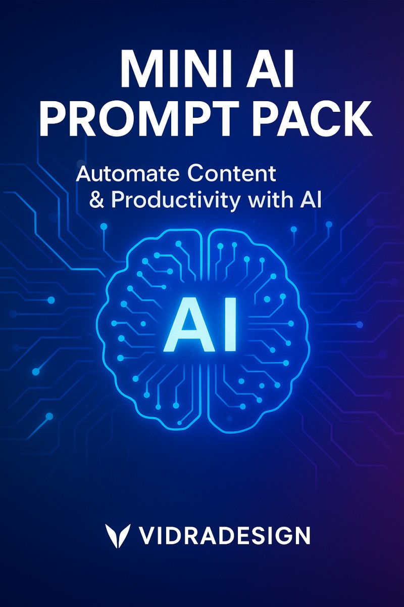 Mini AI prompt pack: Automate content and productivity with AI