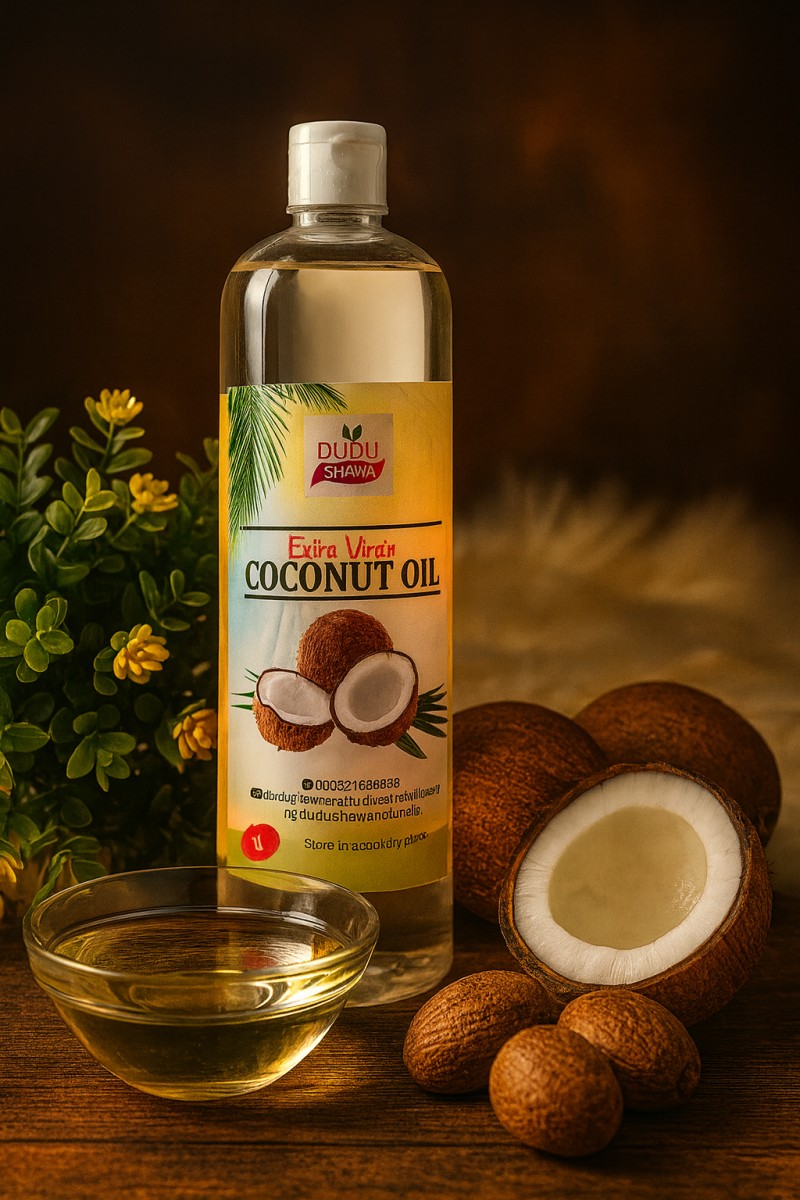 QUALITY COLD PRESSED COCONUT OIL 1 LITRE