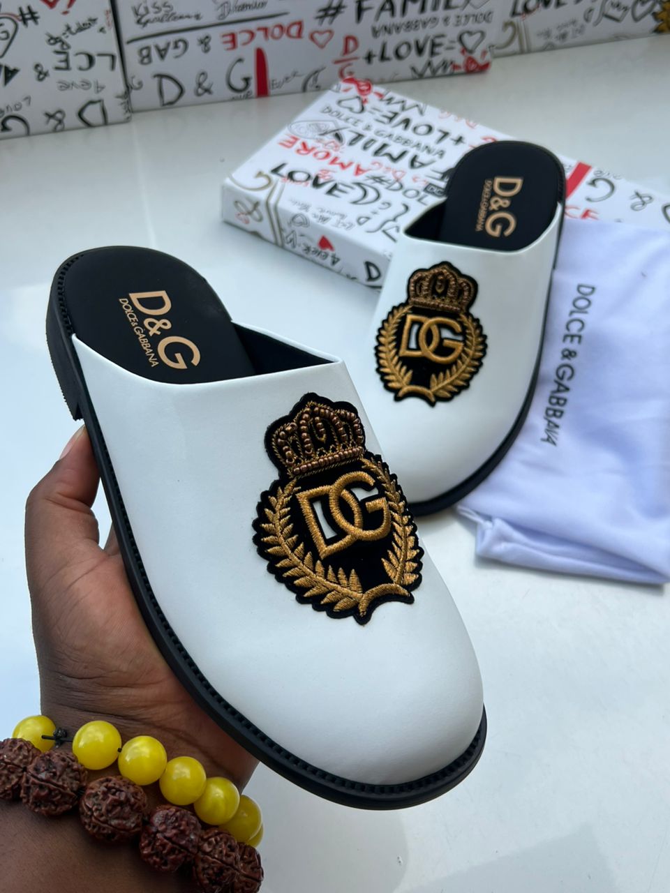 D&G, BERLUTI, BILLIONAIRE, BALENCIAGA ITALIAN HALF SHOE