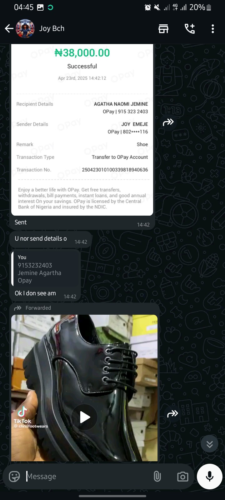 Customer review 1