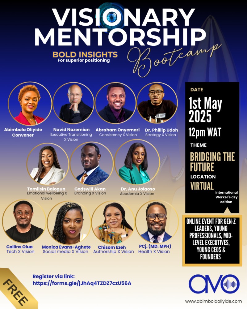 Visionary Mentorship Bootcamp Replay