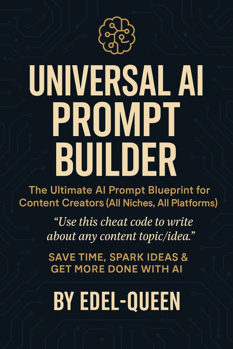 UNIVERSAL AI PROMPT BUILDER – Master AI Prompts for Any Industry