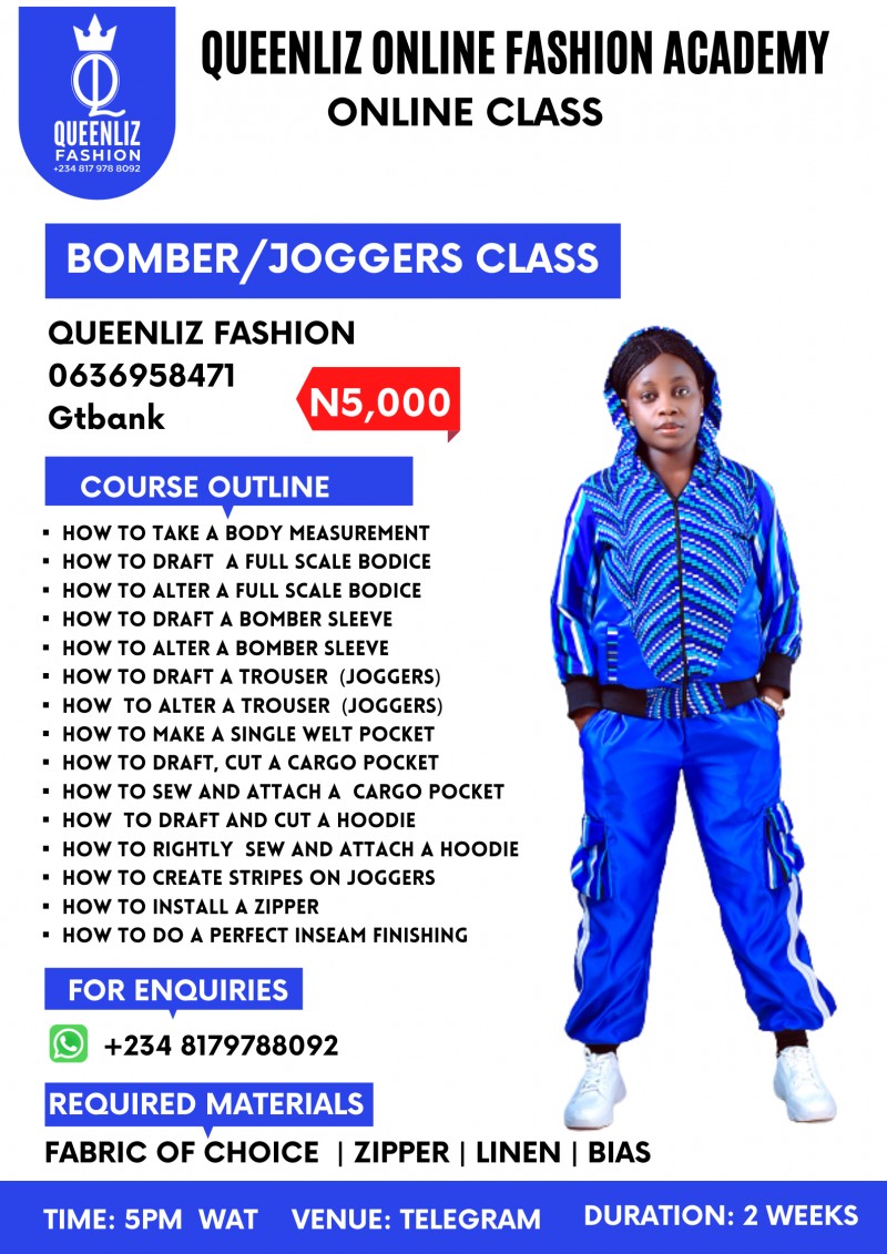 BOMBER JACKET/JOGGERS CLASS