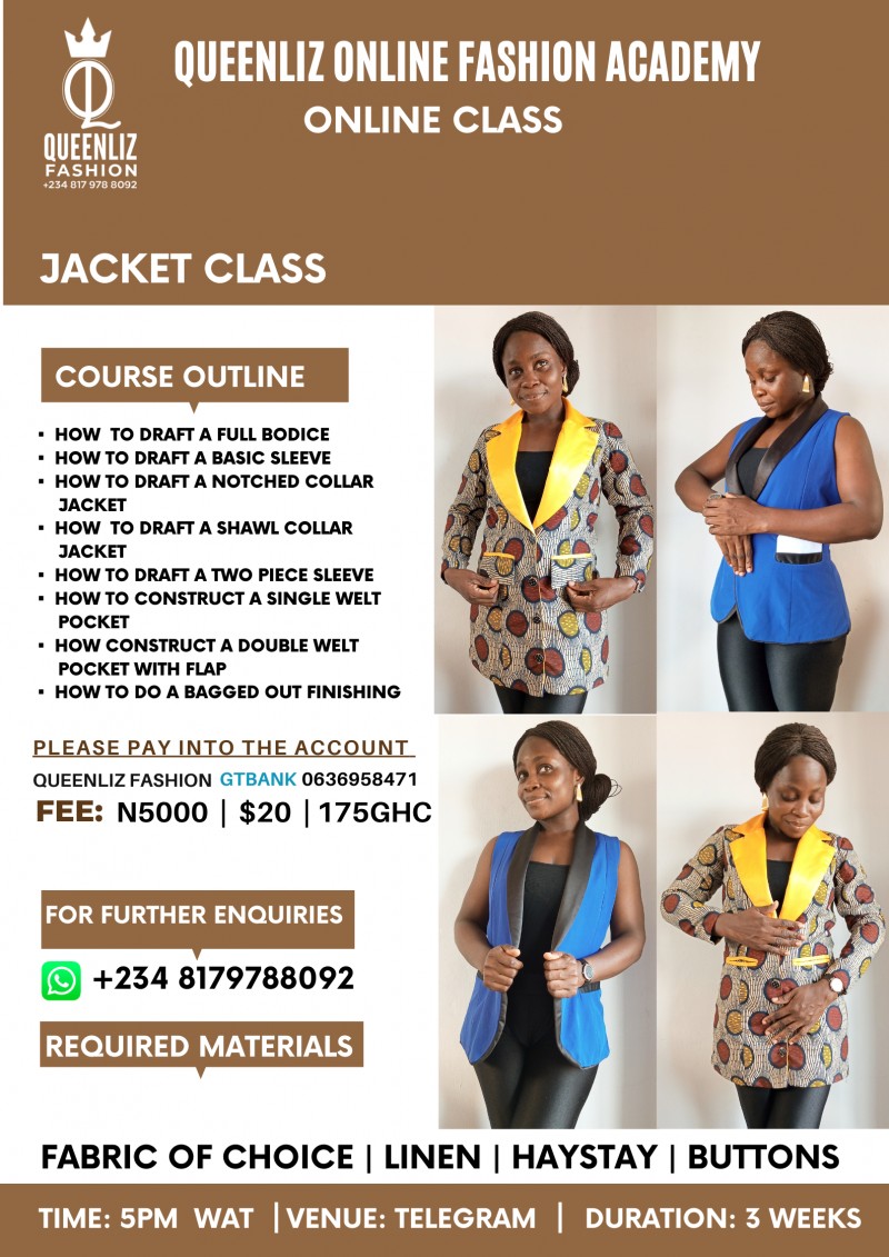 Jacket/Blazers Class