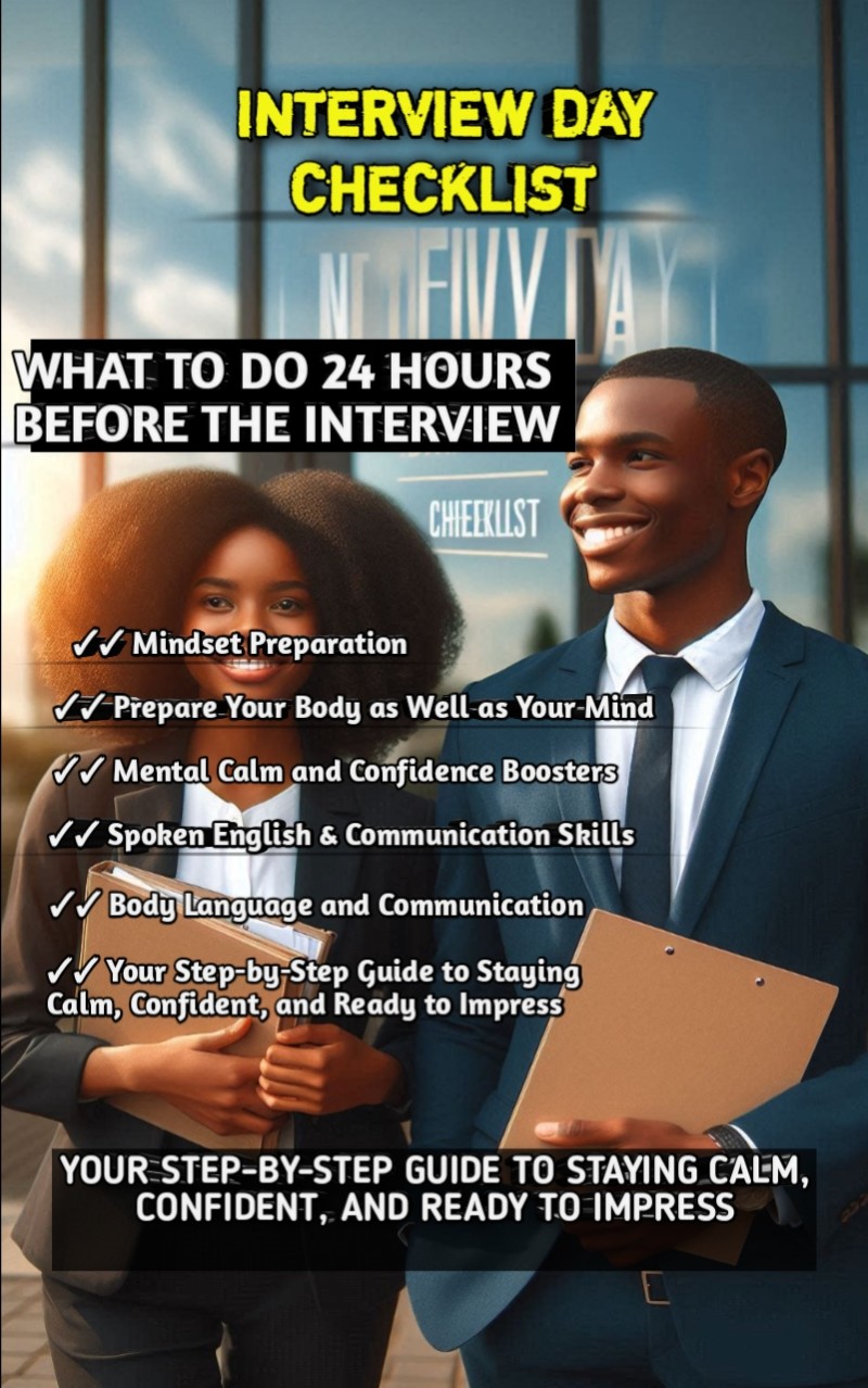 Interview Day Checklist: What to Do 24 Hours Before the Interview