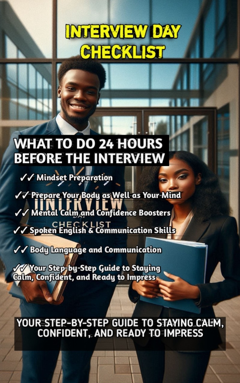 Interview Day Checklist: What to Do 24 Hours Before the Interview