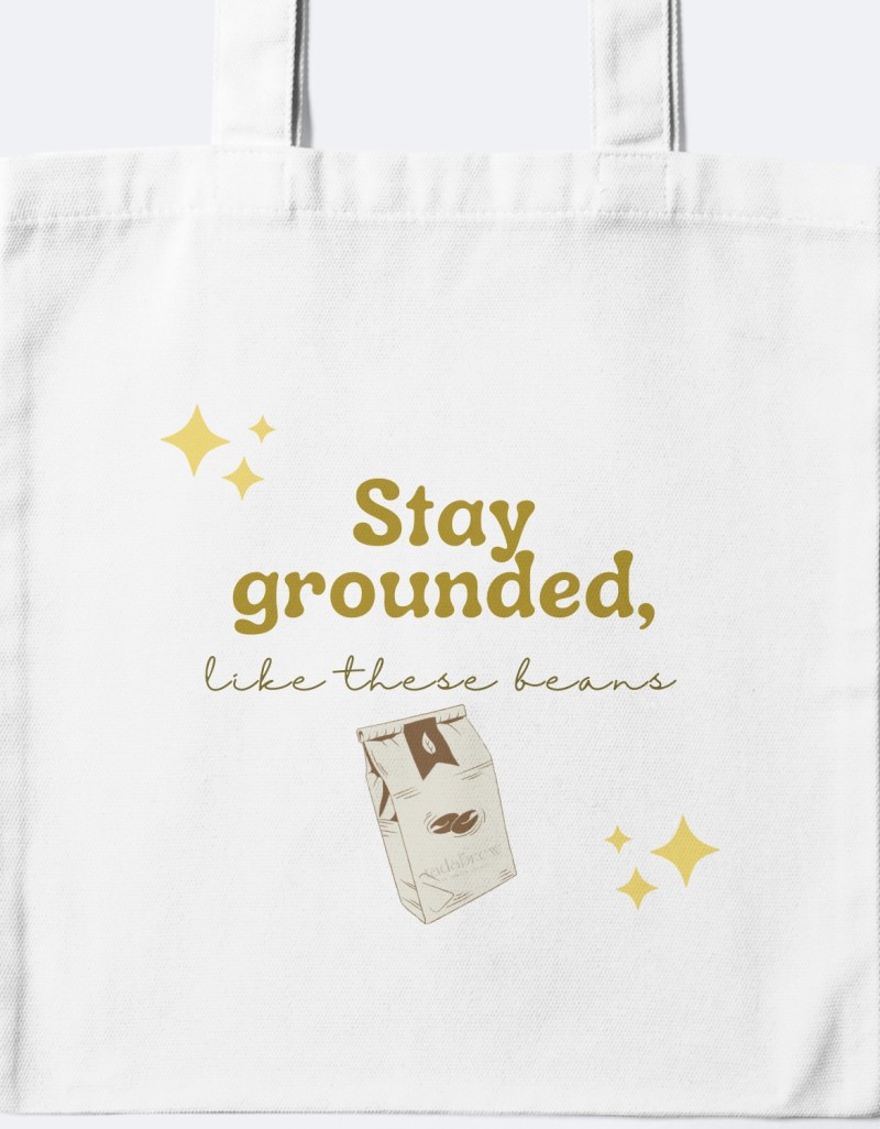 Tote bag stay grounded