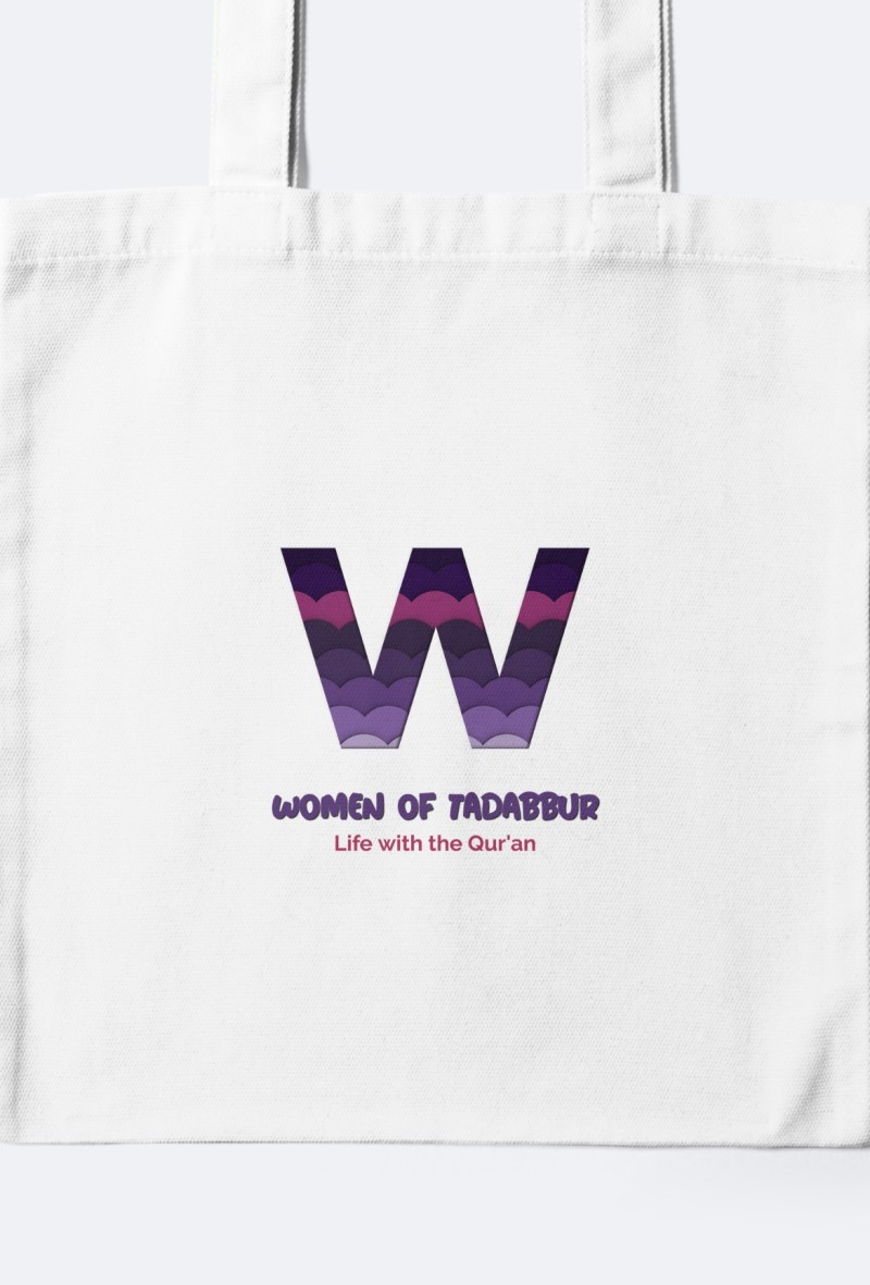 Tote bag women of tadabbur