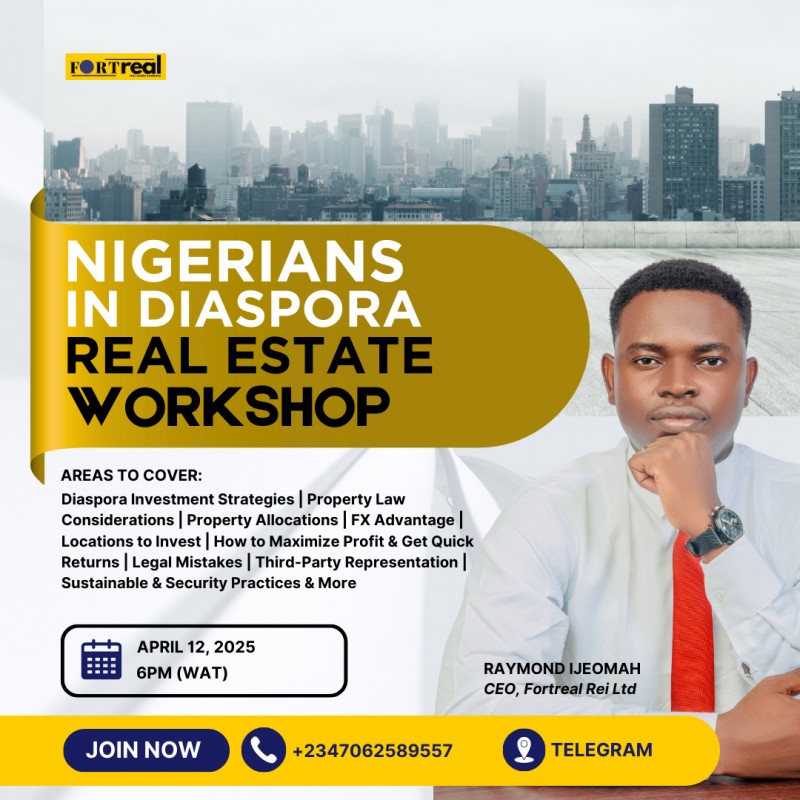 Nigerians in Diaspora Real Estate Workshop