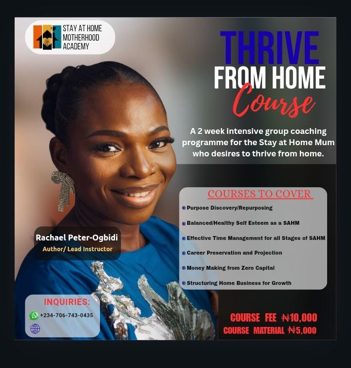 Thrive from Home Course 3/Scholarship