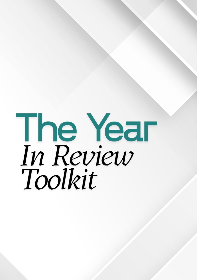 End of the year Review Template