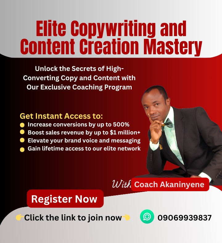 Elite Copywriting and Content Creation Mastery