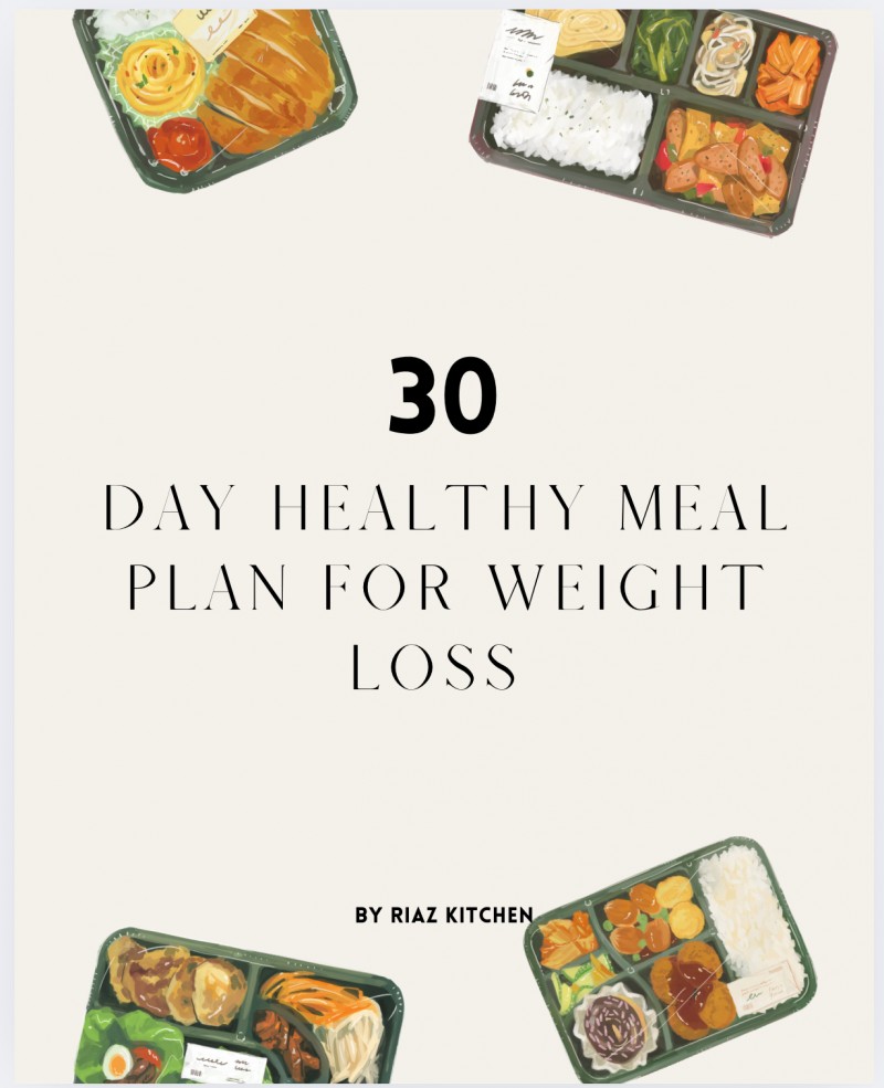 30 DAY HEALTHY MEAL PLAN FOR WEIGHT LOSS