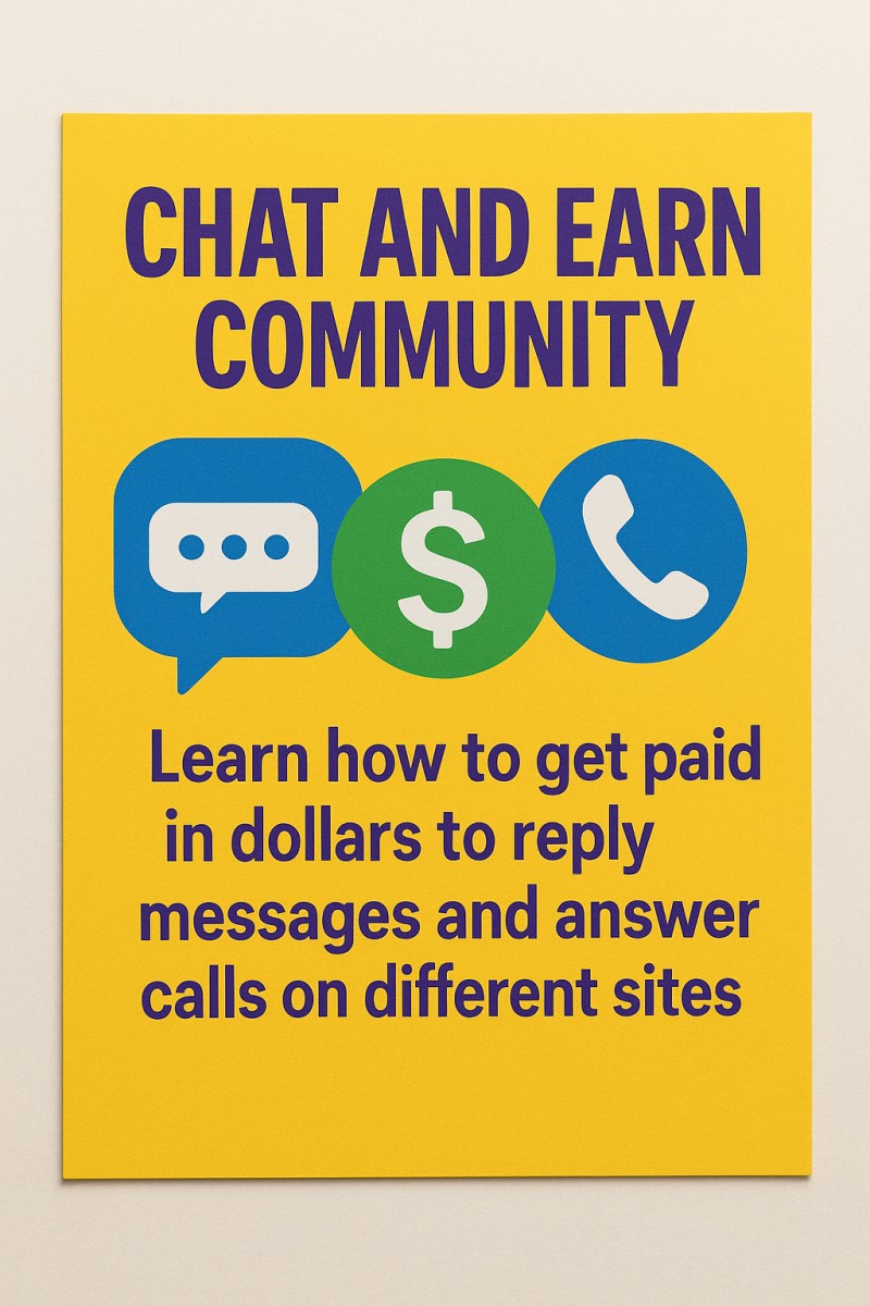CHAT AND EARN(ONE MONTH MENTORSHIP PROGRAM)