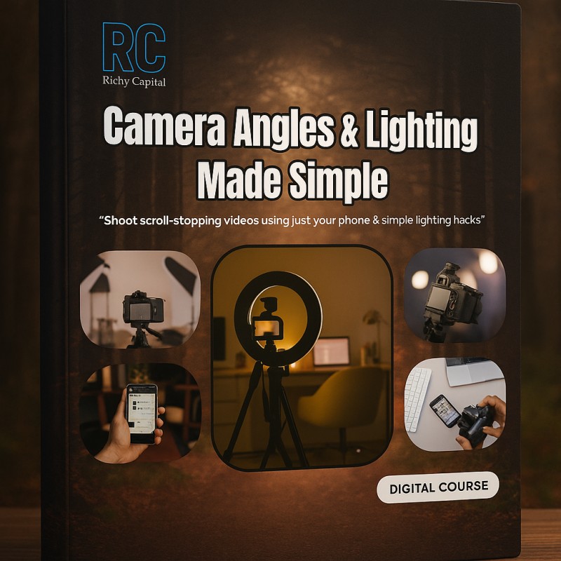 Camera Angles & Lighting Made Easy