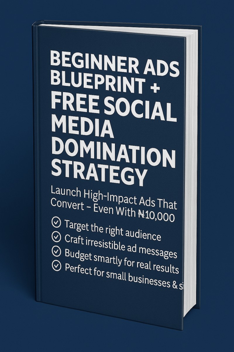 Facebook Beginner Ads Blueprint + FREE Social Media Domination Strategy Guide