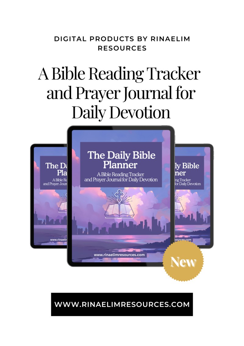 The Daily Bible Planner -  A Bible Reading Tracker and Prayer Journal for Daily Devotion