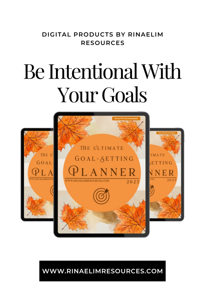 The Ultimate Goal-Setting Planner 2026 - Goal-Setting Planner Printable, Digital Goal Planner, Productivity Journal, Goals Section, Notes Section, Undated Planner, A4, A5, US Letter, PDF Digital Planner