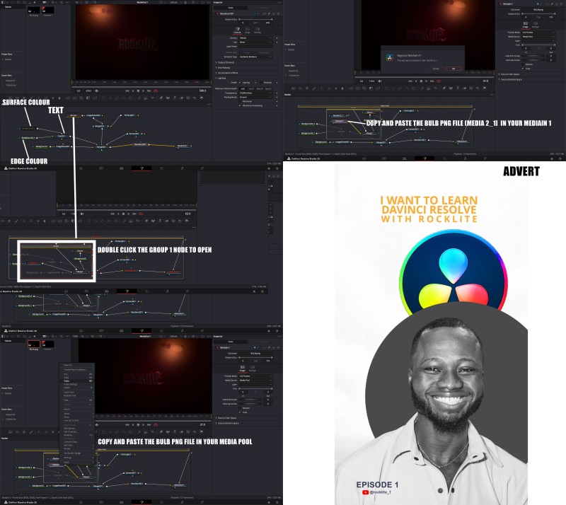 CINEMATIC 3D LIGHT TEXT REVEAL