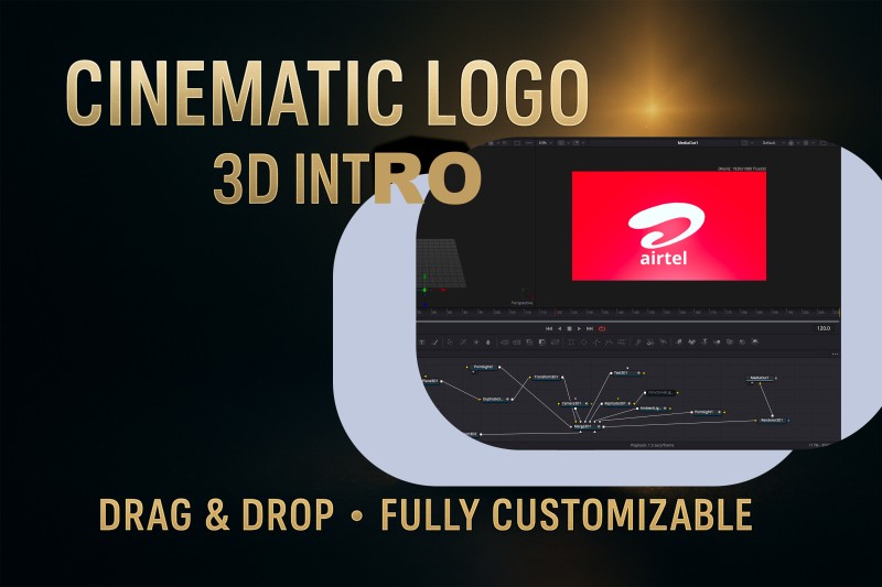 CINEMATIC LOGO 3D INTRO