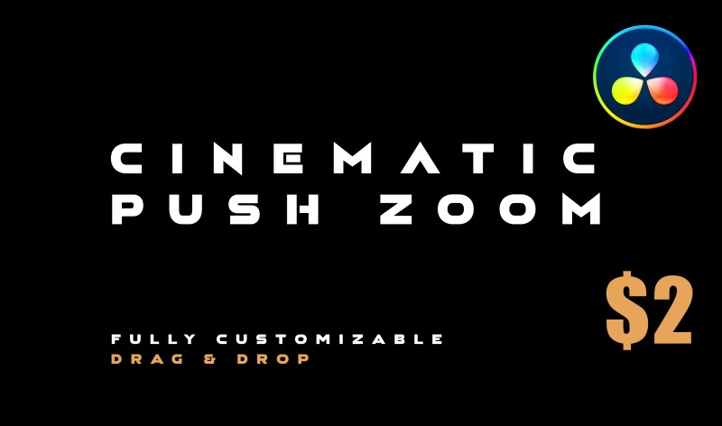 Cinematic Push Zoom – Fully Customizable Macro