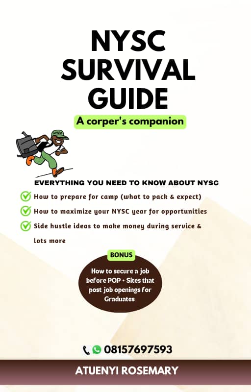 NYSC READINESS CHECKLIST