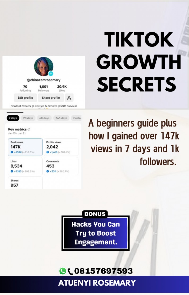 TIKTOK GROWTH SECRETS