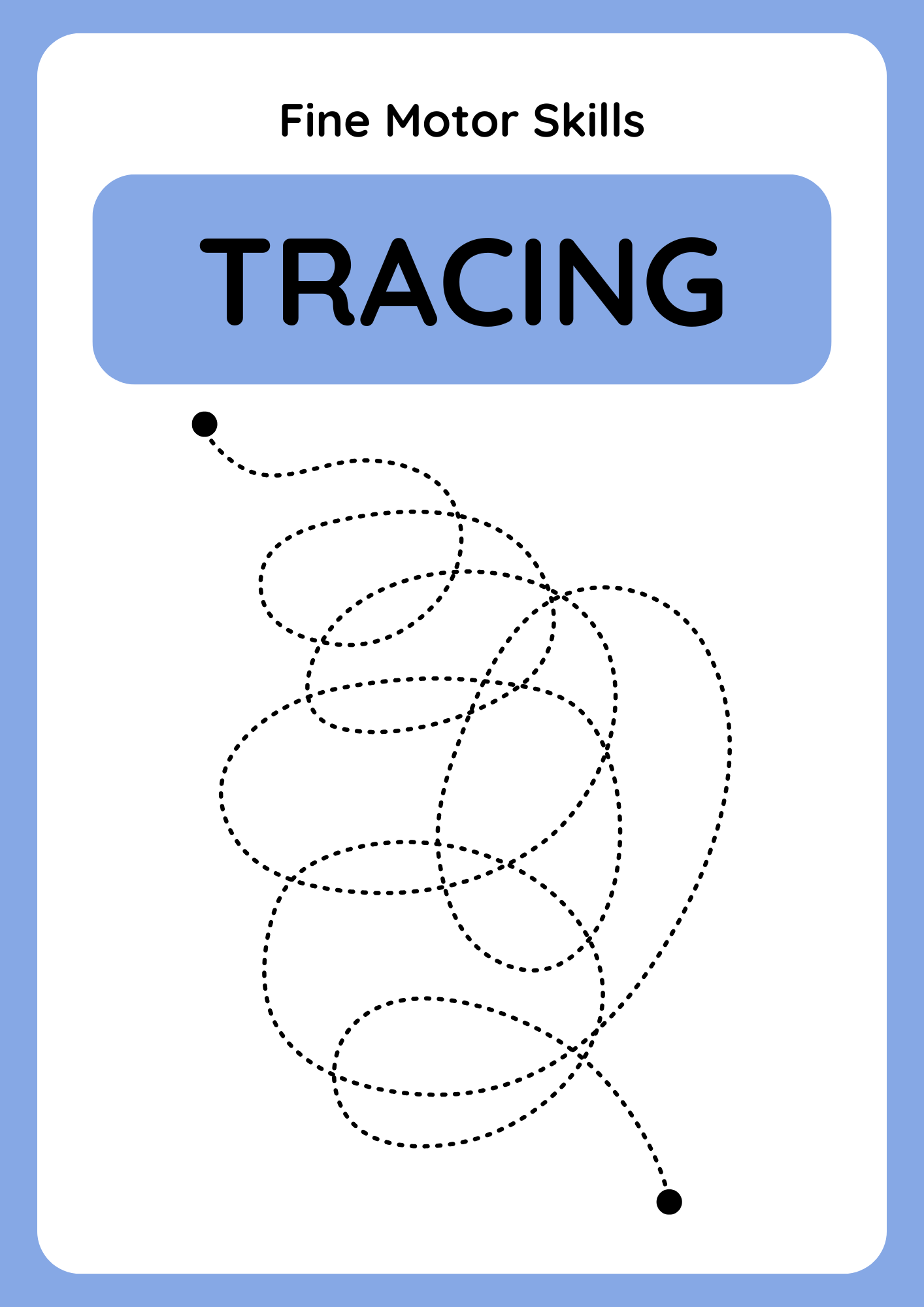 Tracing Worksheet