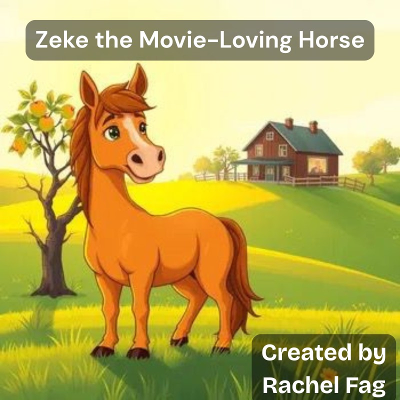 Zeke the Movie-Loving Horse