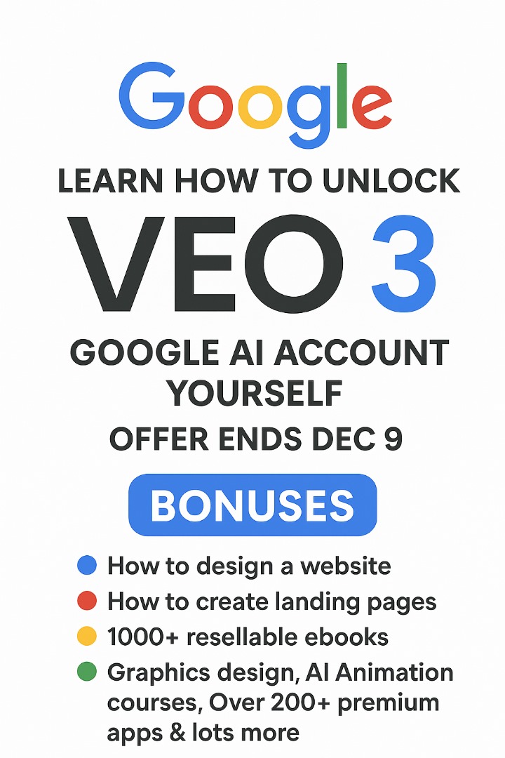 VEO 3 GOOGLE AI PRO