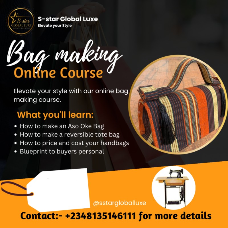 How to make an Aso Oke Bag