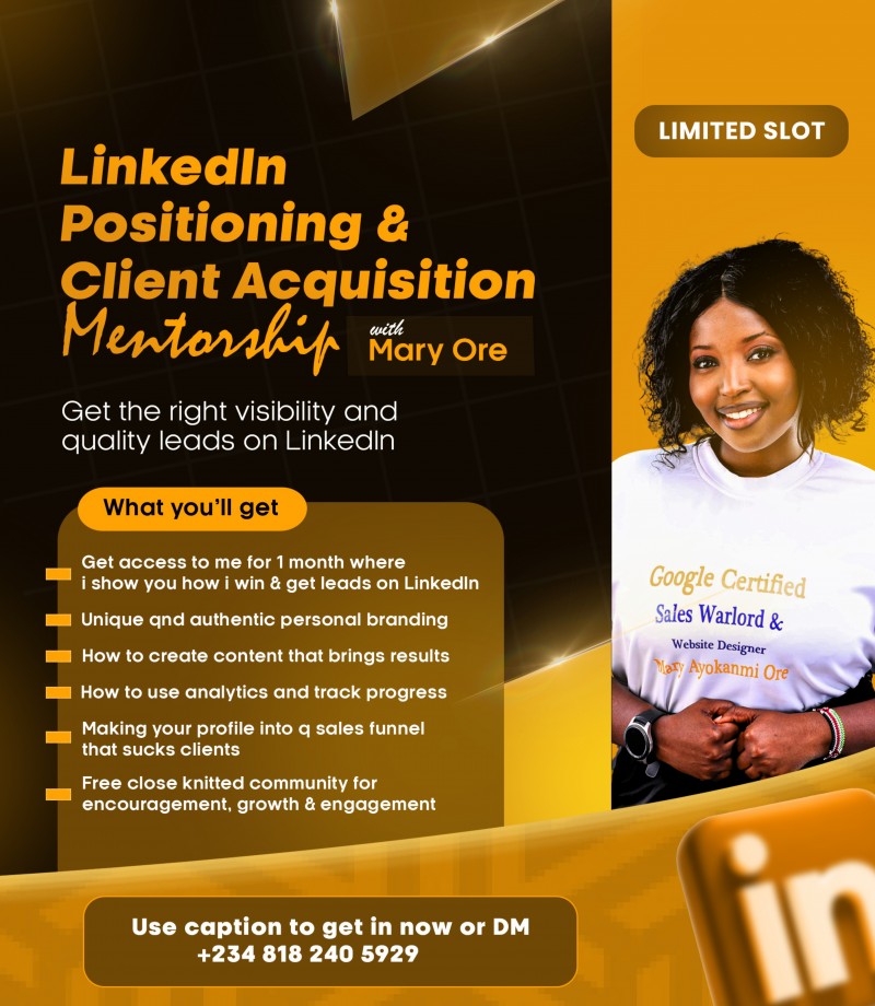 LinkedIn Positioning and Client Acquisition Mentorship