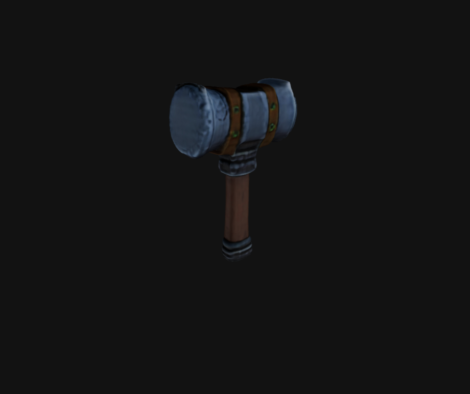 Hammer Game Weapon @3