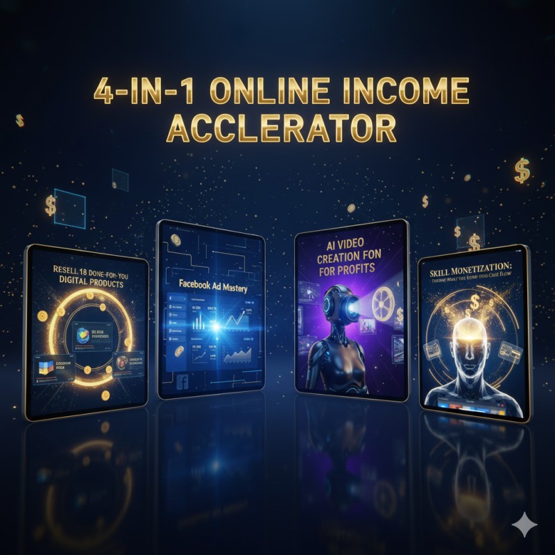 The Ultimate 4-in-1 Online Income Accelerator