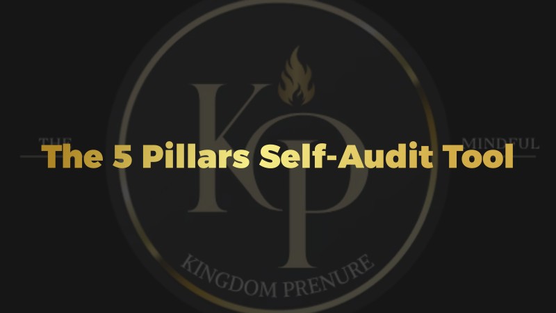The 5 Pillars Self Audit Tool