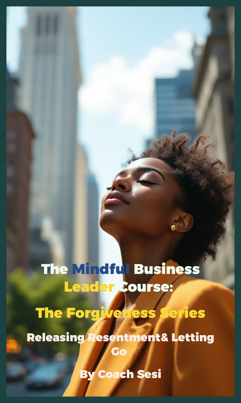 The Mindful Business Leader: Emotional Wellness Series : Forgiveness + Release of Resentment Course