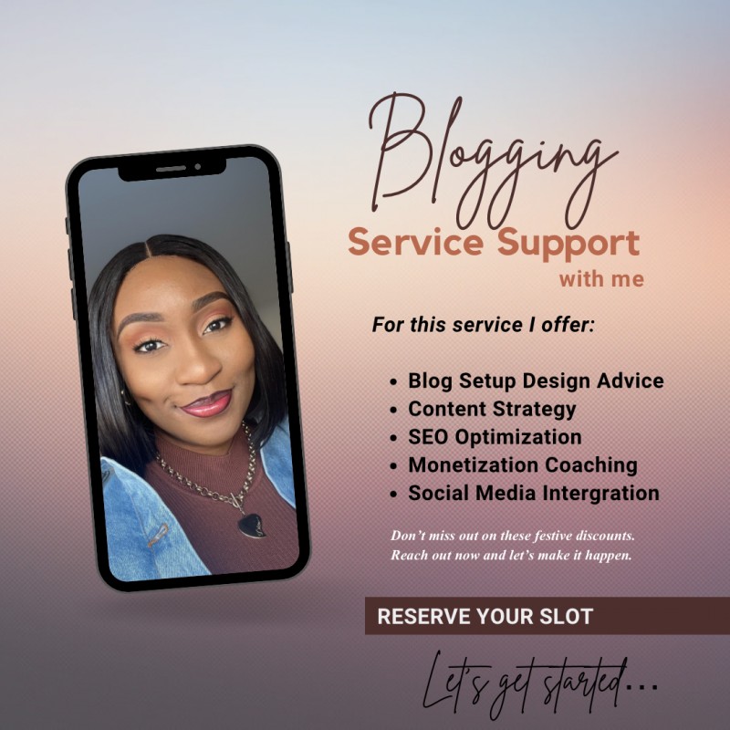 Blogging Services Support
