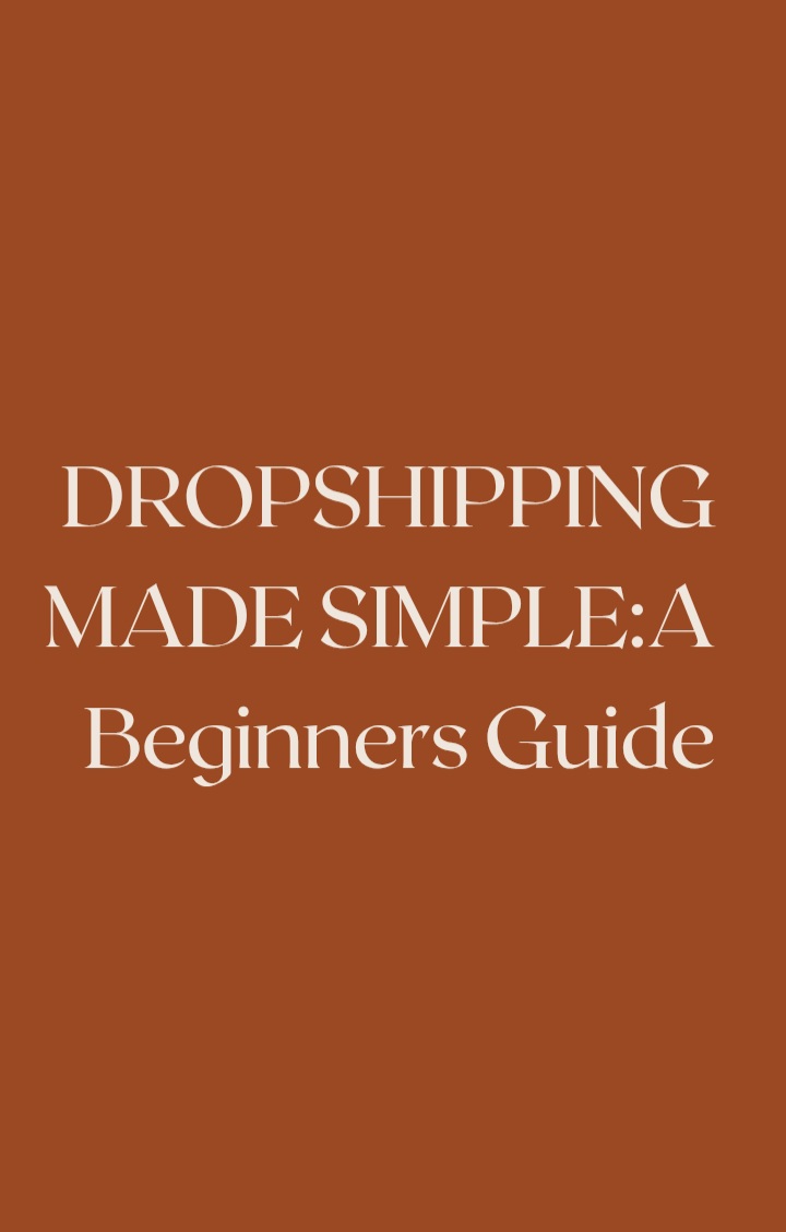 Buy Dropshipping Made Simple: "A Beginner's Guide” by Abeke ...