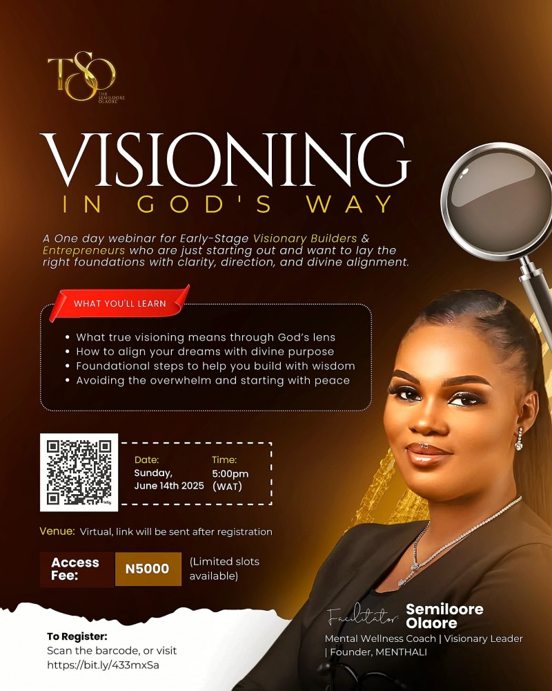 VISIONING IN GOD'S WAY
