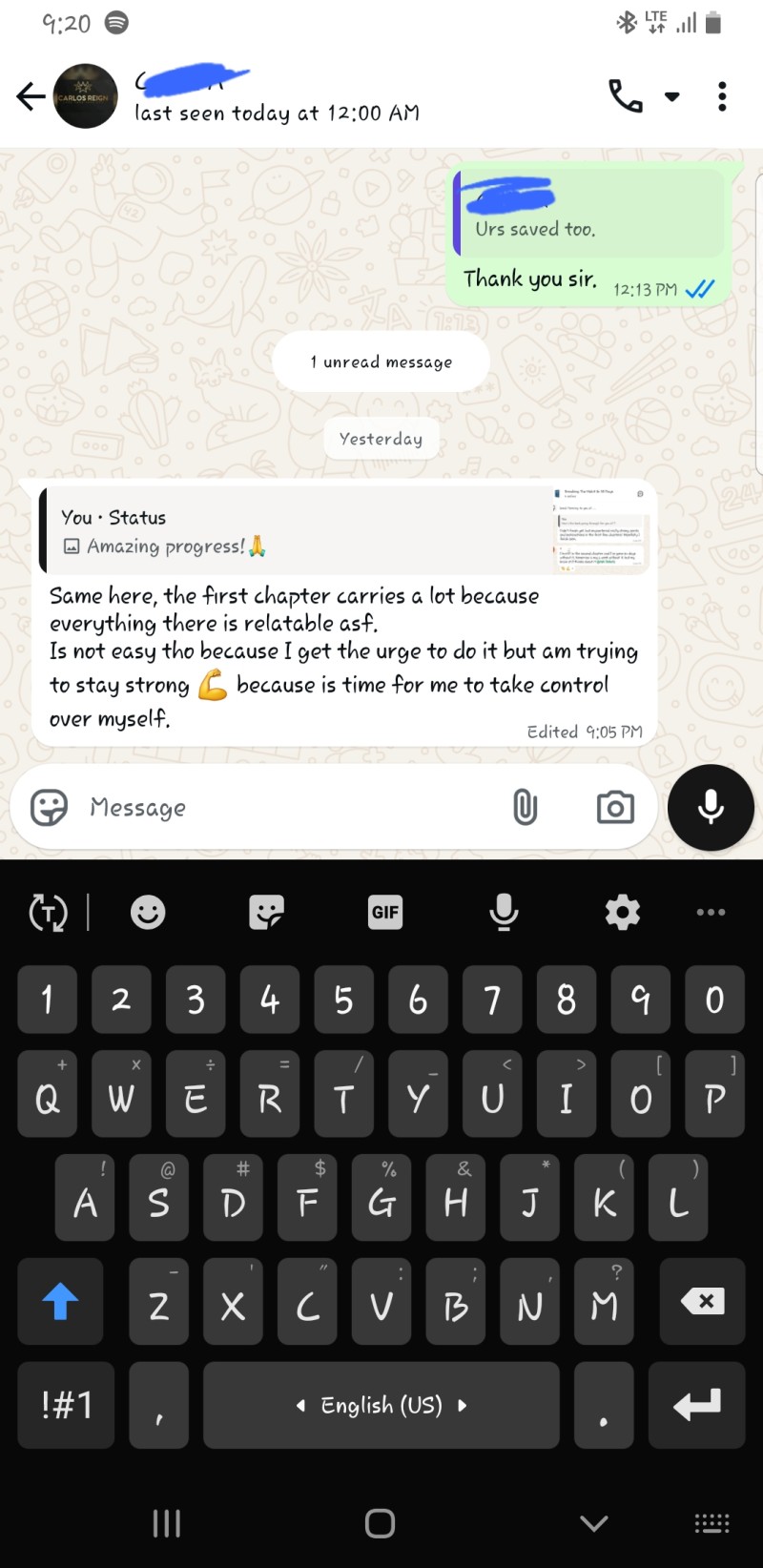 Customer review 1