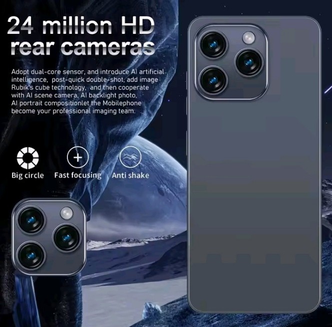 Global Version i16 Pro Max Smartphone