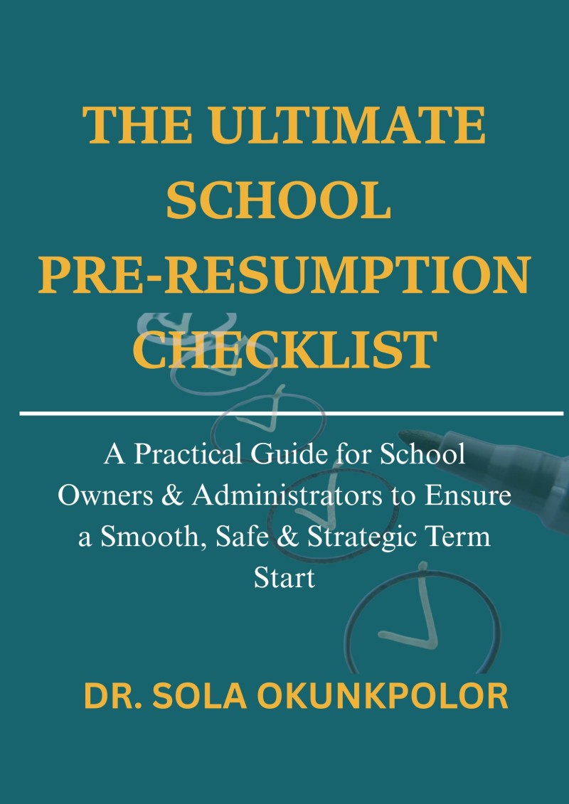 THE ULTIMATE SCHOOL PRE-RESUMPTION CHECKLIST